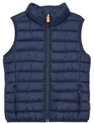 Save the Duck j82430x Quilted Vest With Logo