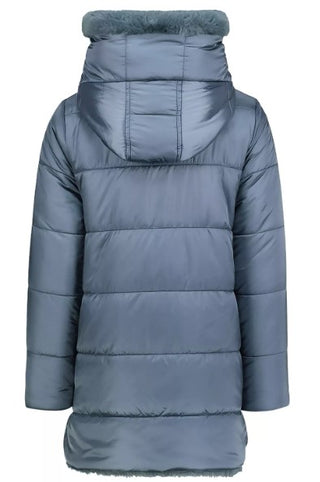 Save the Duck J4007G Long Double Quilted Jacket For Girls