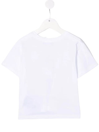 Herno T-shirt Crop JTS00008G Con Stampa