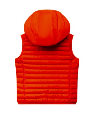 Save the Duck Kids' Hooded Vest j80649x