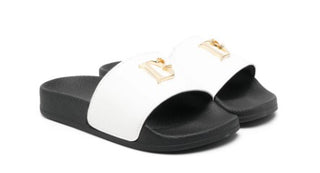 Dsquared2 Gold Initial Slippers 73705