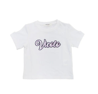 Vicolo T-shirt con logo sul davanti 3146M0778