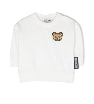 Moschino Crewneck Sweatshirt with Applied Symbol MTF03Q