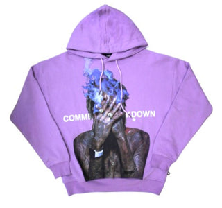 Comme des Fuckdown Hoodie and print CDFU1836