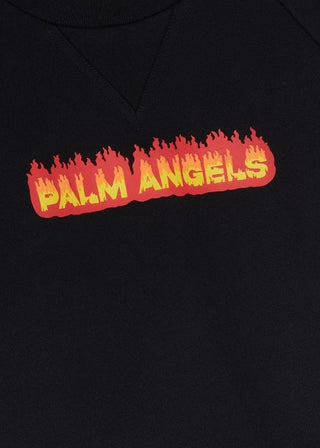 Palm Angels Felpa oversize con logo PBBA008F23FLE0011025