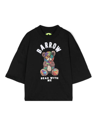 Barrow T-Shirt mit Frontprint F4BKJGTH144 Kurzarm