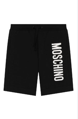 Moschino Bermuda shorts with HUQ007 logo