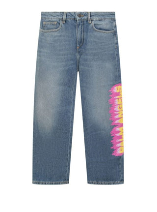 Palm Angels Five Pocket Jeans PBYA002F23DEN0011025