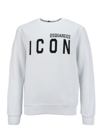 Dsquared2 Felpa girocollo con logo DQ049U-D002Y