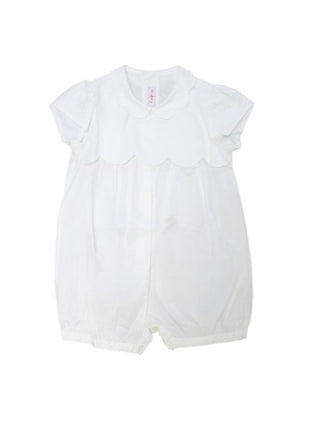 The Owl Romper with scalloped pq040c0046 WITH BUTTONS