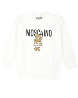 Moschino-Sweatshirt mit MUF05J-Teddybär-Aufdruck auf der Vorderseite