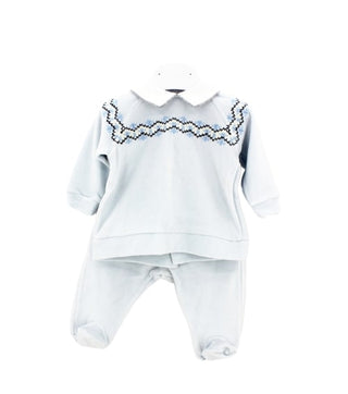 Aletta Two Piece Romper rg555251 With Clips On The Back Newborn