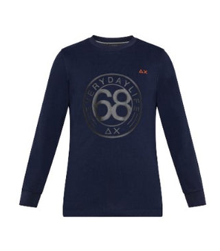 Sun68 Logo T-shirt T42317