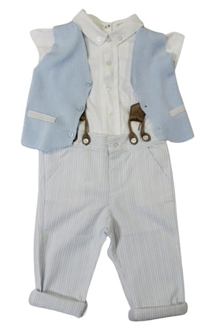 Doctor Kids Complete Ceremony WITH VEST AND BODYSUIT SWEATER DK137 WITH BUTTONS