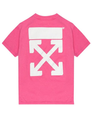 Off-White Crew-neck T-shirt with OGAA001S22JER002 logo