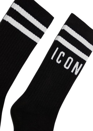 Dsquared2 Long Socks with Logo DQ1035-D00WI