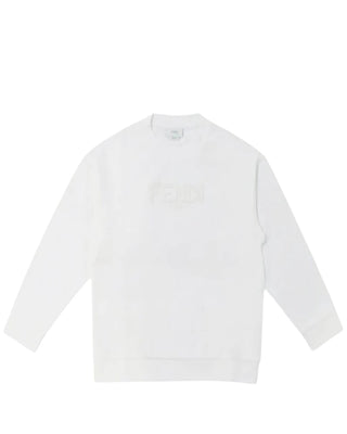 Fendi Crewneck Sweatshirt With Logo JUH091-5V0 In Cotton