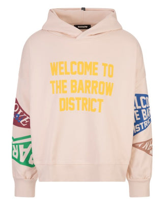 Barrow Oversized Print Sweatshirt F4BWUAHS043