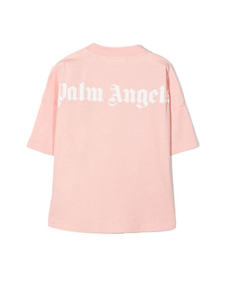 Palm Angels klassisches Overlogo-T-Shirt PGAA001C99JER0013001 aus Baumwolle