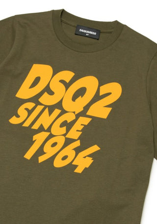 Dsquared2 T-Shirt mit aufgedrucktem Logo DQ1976-D00MV