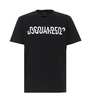 Dsquared2 T-Shirt mit Rundhalsausschnitt und DQ046U-D002F-Aufdruck