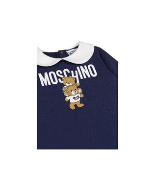 Moschino Logo and Teddy Romper mzy037 With Clips