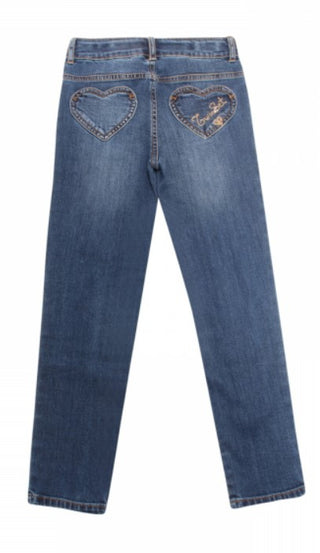 Twin-Set-Fünf-Taschen-Jeans GA726N