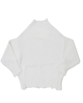 Nine:inthe:morning ROSIE Cropped Sweater In Soft Wool