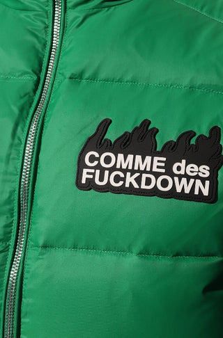 Comme des Fuckdown Patched Sleeveless Jacket CDFU1744