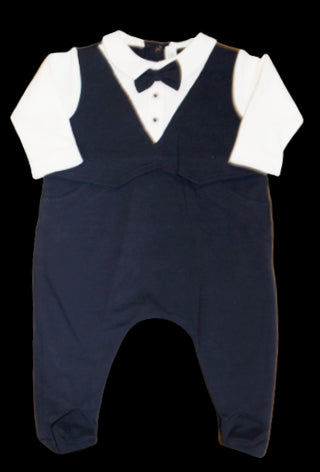 Aletta Elegant Romper rmre03 In Warm Cotton Newborn