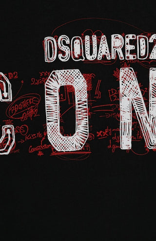 Dsquared2 T-shirt with printed logo DQ2417-D00MV