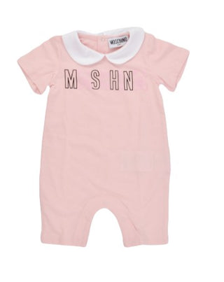 Moschino Romper WITH WRITING MUY03Y WITH CLIPS