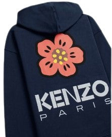 Kenzo Felpa girocollo con logo in spugna PFD555SW4444