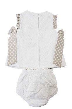 Babymodekleid MIT SCHLEIFEN 648.6 MIT KNÖPFEN