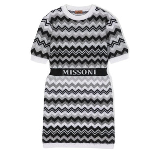 Missoni Kurzärmeliges Wollkleid MT1B21-W0012