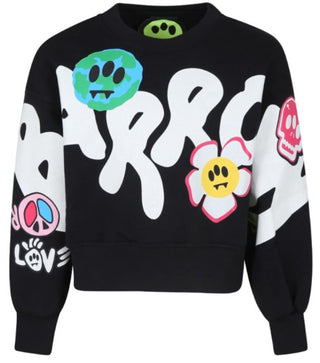 Barrow Printed Sweatshirt F4BKJGSW092