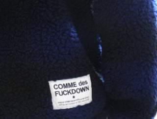 Comme des Fuckdown Teddy Fabric Jacket with Patch CDFU1750