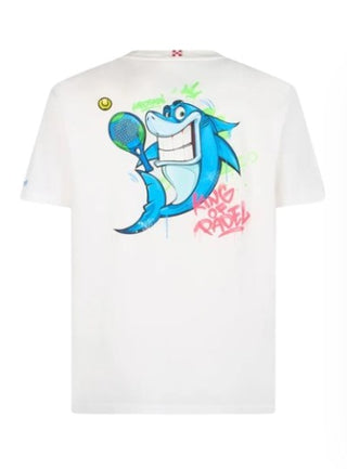 Mc2 Saint Barth T-shirt Cpt Shark Padel TSH0001 00596F