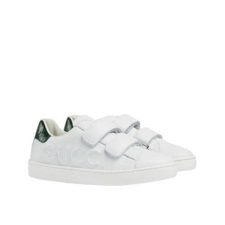 Gucci Sneakers ACE 793049/AADOV In Pelle Bianca