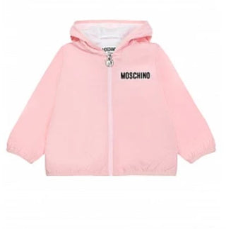 Moschino Jacke mit Reißverschluss und Kapuze MMS01L