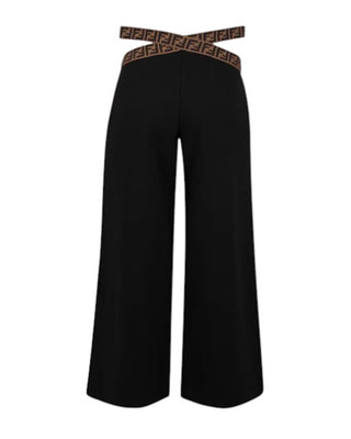 Fendi Pantaloni jogger a palazzo JFF288-5V0