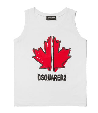 Dsquared2 Tank Top with Front Print DQ0679-D004G