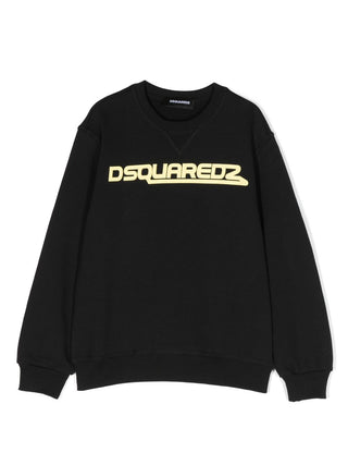 Dsquared2 Crewneck Sweatshirt with Printed Logo DQ1809-D0A4I