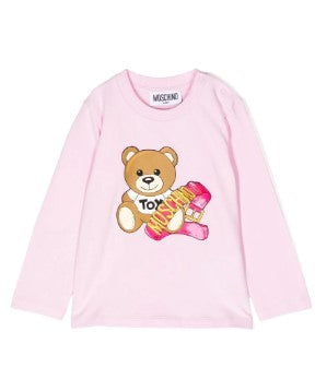 Moschino Crewneck T-shirt with MAO00C print