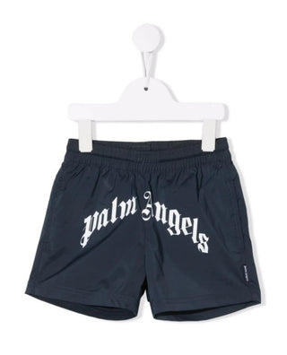 Palm Angels Boxer Swimsuit with Logo PBFA001S22FAB0012501