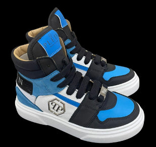 Philipp Plein Sneakers 72894 mit Schnürsenkeln und Reißverschluss