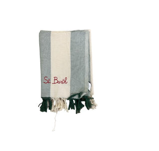 Mc2 Saint Barth Foutas vertical STRIPED towel