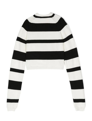 Elisabetta Franchi Pullover mit Logo EFMA124.C