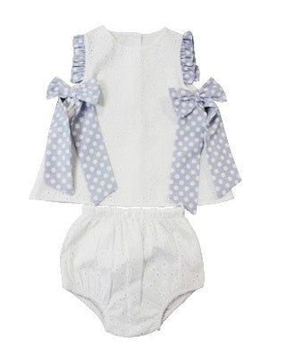 Babymodekleid MIT SCHLEIFEN 648.6 MIT KNÖPFEN