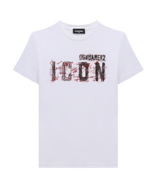 Dsquared2 T-shirt with printed logo DQ2417-D00MV